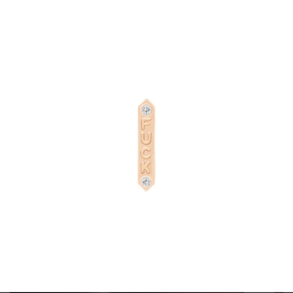 F*Ck Threadless End With Diamond - image 2